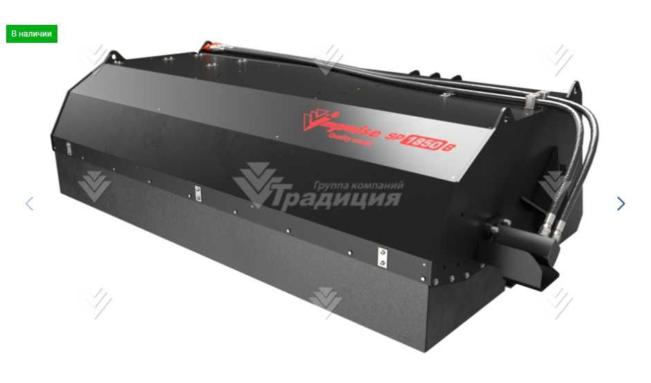 Щетка дорожная коммунальная Impulse SP1850B с бункером