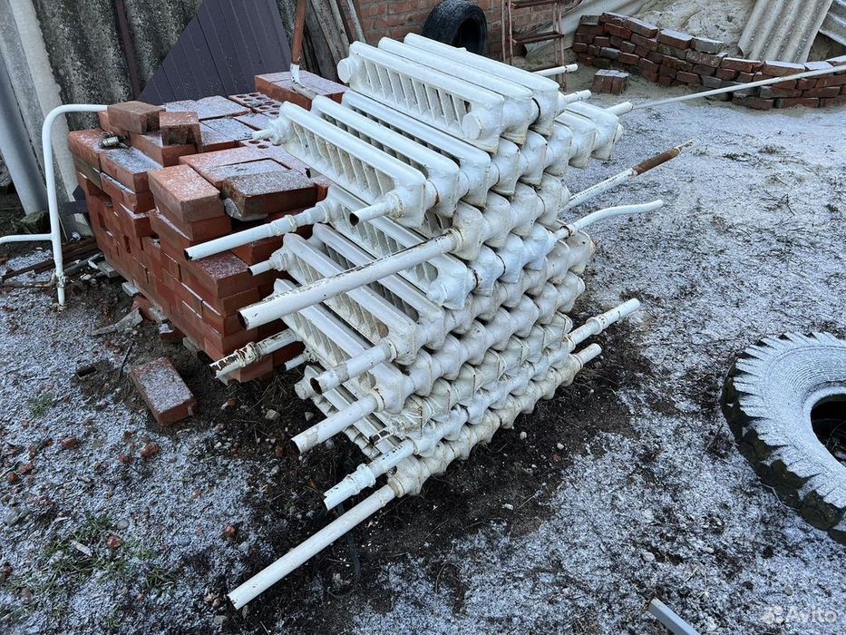 срочно отдаю бесплатно чугунные батареи самовывоз