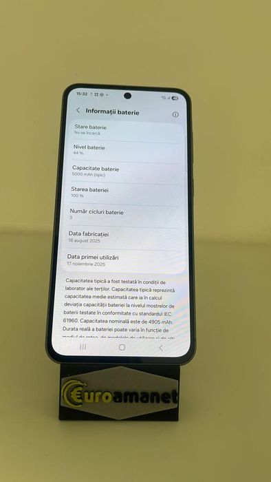 Telefon mobil Samsung Galaxy A56, Dual SIM, 8GB RAM, 128GB, 5G -A-