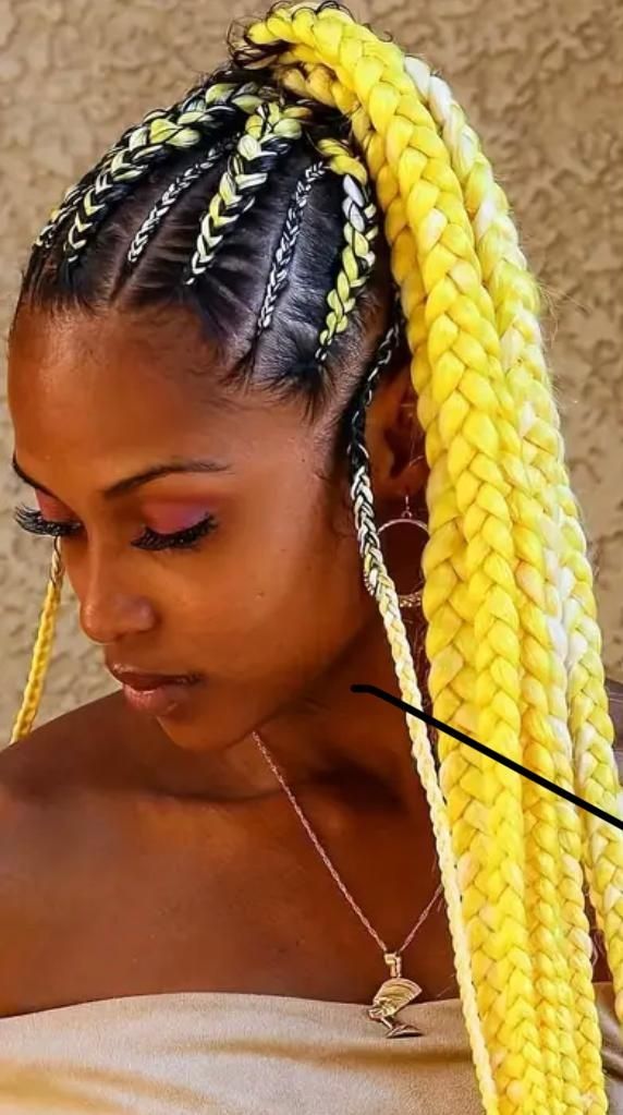 Codite Afro box braid ponytail coada extensii cornrows dreadlocks