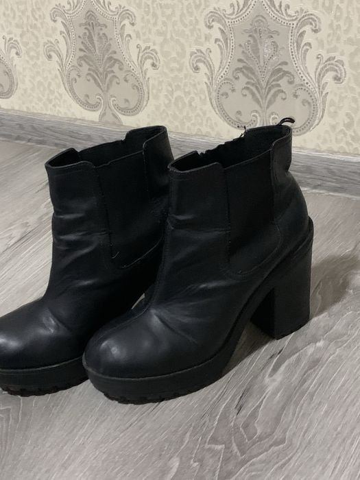 Оригинал кожаный сапог женский