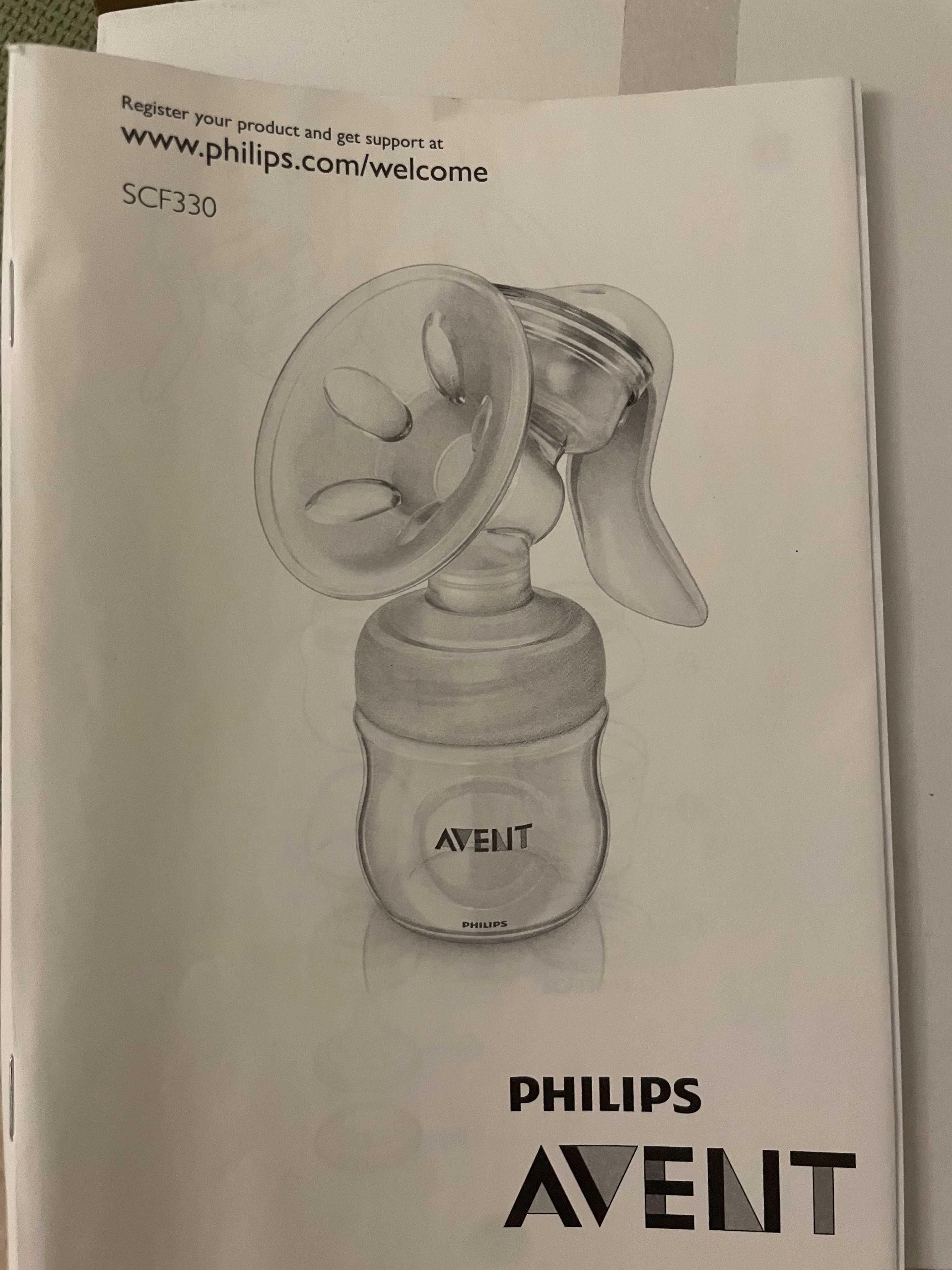 Pompa de san manuala pentru hranire naturala Philips Avent SCF330