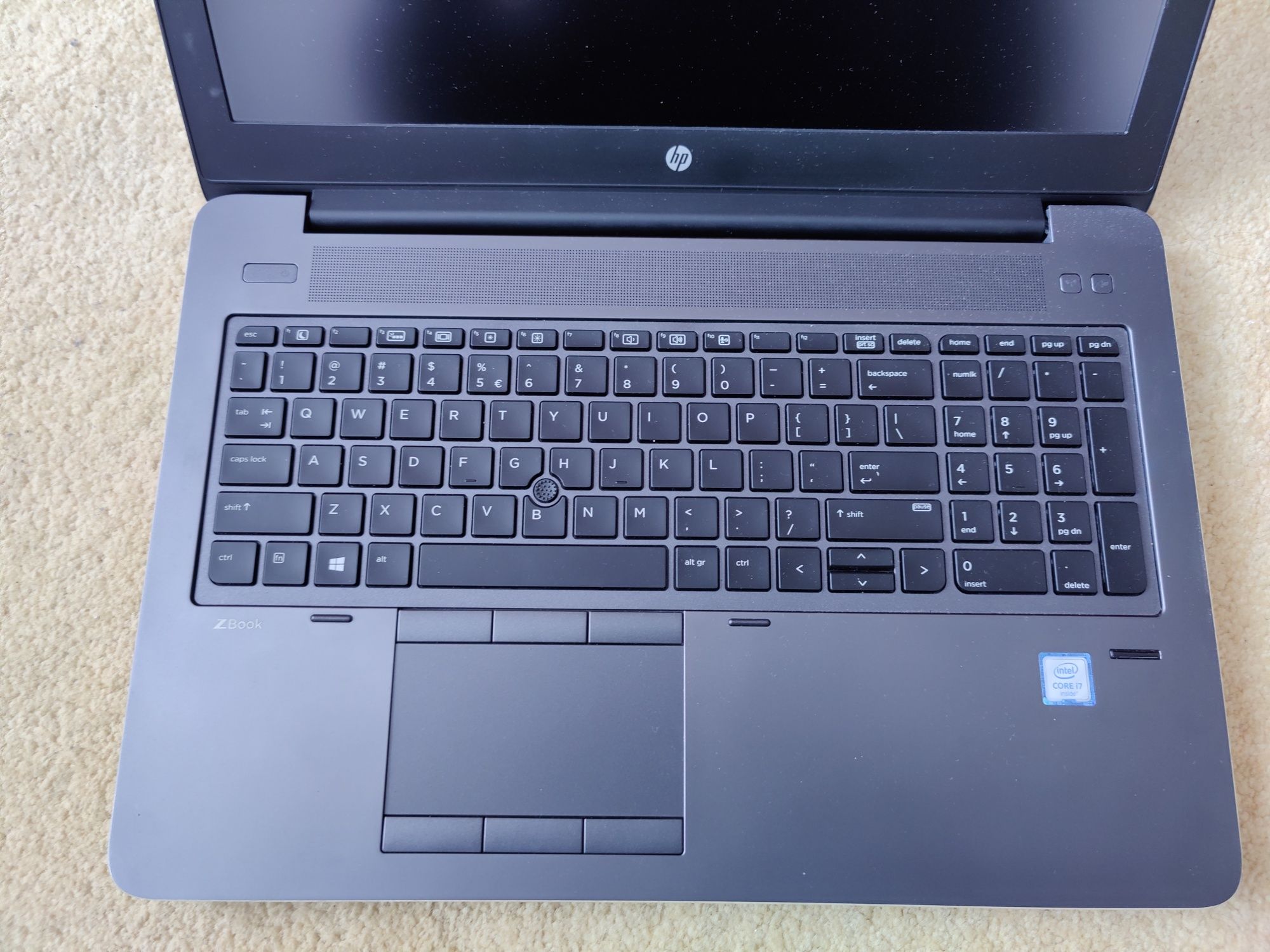 HP Zbook 15 G3 mobile Workstation i7-6820HQ / 16GB memory