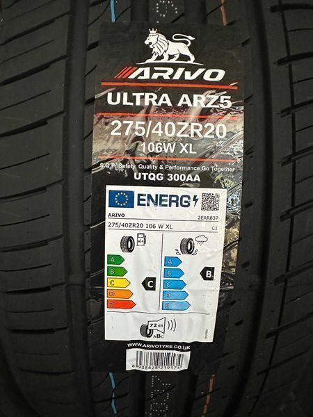 Нови летни гуми ARIVO ARZ5 275/40R20 106W XL НОВ DOT БОРД 2754020