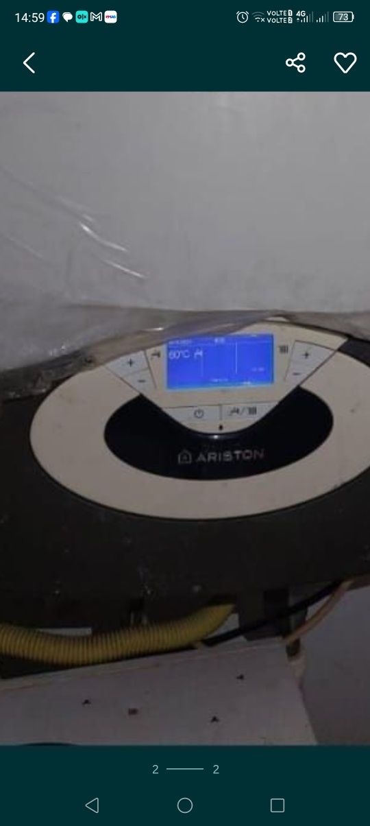 Centrala pe gaz Ariston de 28 kw