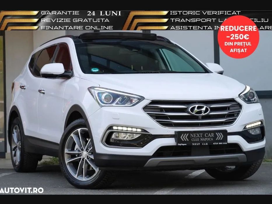 Hyundai Santa Fe GARANTIE 24LUNI*RATE*200Cp*4x4*Full Extra*Automata*Panorama*Ventilatie