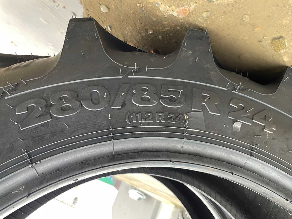 Anvelope noi Radiale 11.2-24 ori 280/85R24 OZKA tubeless