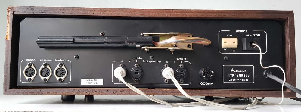 Heco SMR 625 amplificator stereo satie receiver cu scala amplituner