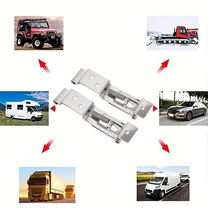 държачи универсалниза регистрационни номера от неръждаема стомана ...