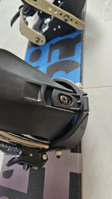 Snowboard copii Atomic, 100cm, cu legaturi
