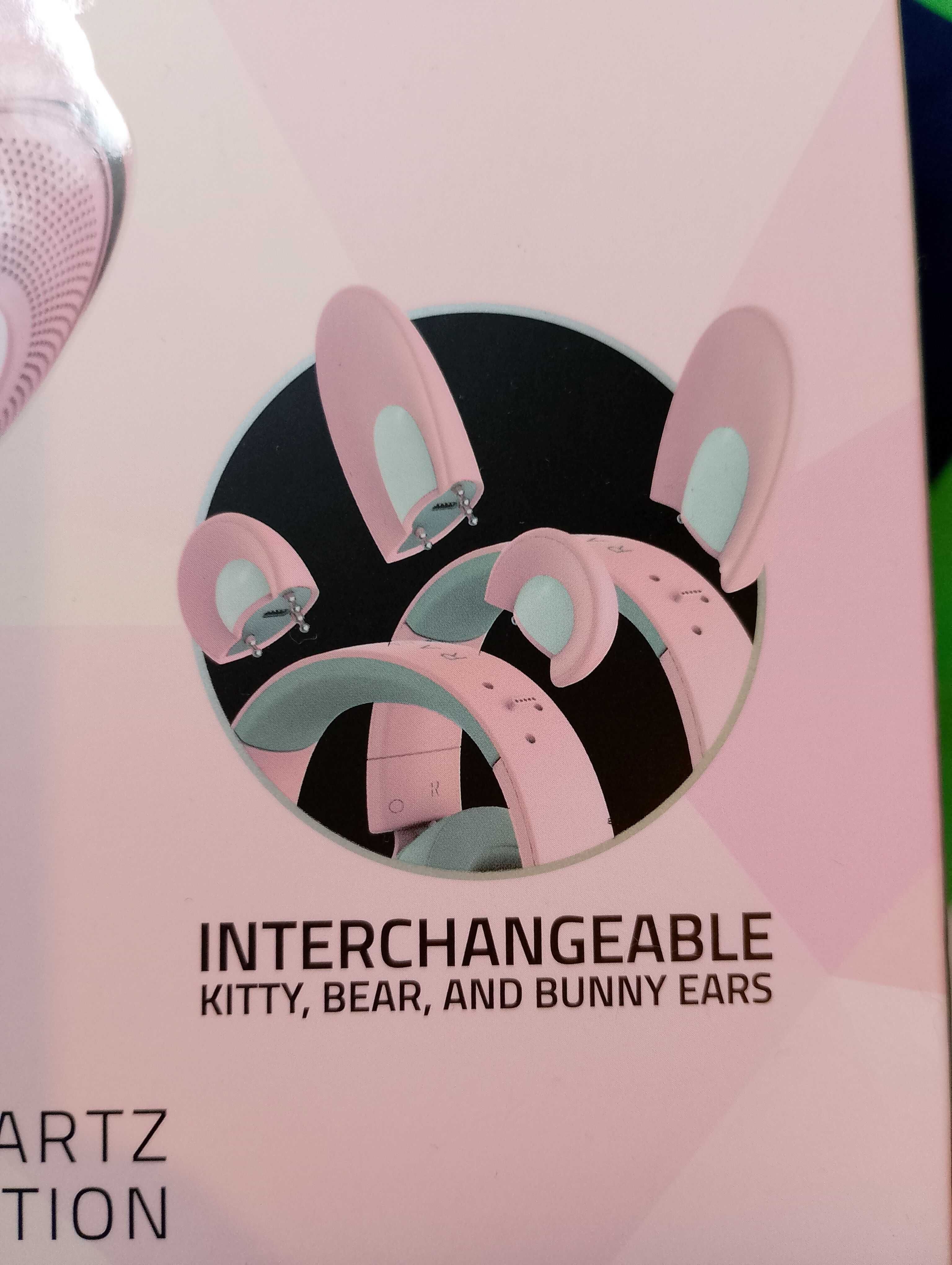 Гейминг слушалки Razer Kraken Kitty Edition V2 Pro, Quartz
