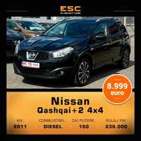 Nissan Qashqai+2 4x4, 7 Locuri, Rate fixe si Cash, Garantie 12 luni