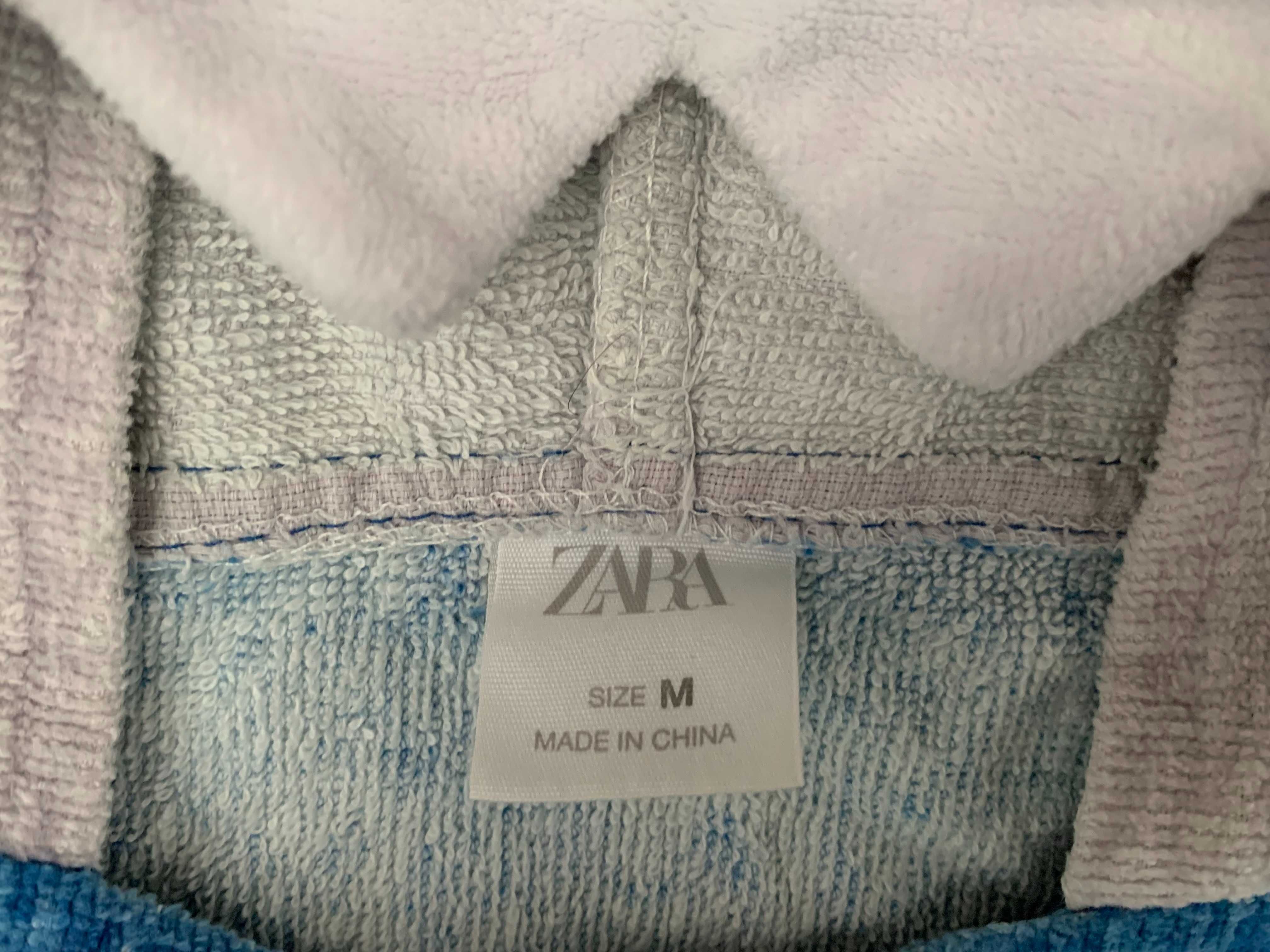 Плажно пончо за момче Zara - размер: 6-9 години (до 134 см)