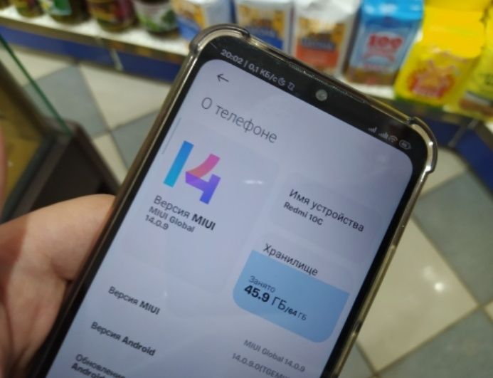 Redmi 10 c 4/64 , сломано стекло задних камер