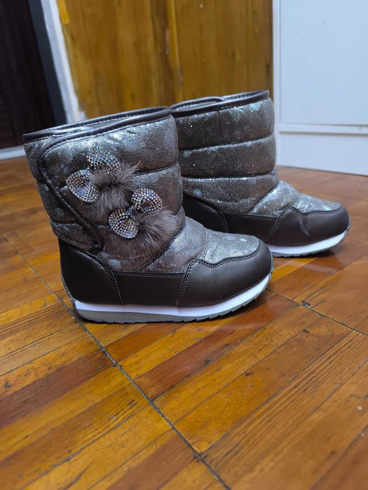 Зимние сапоги дутые(Совёнок)