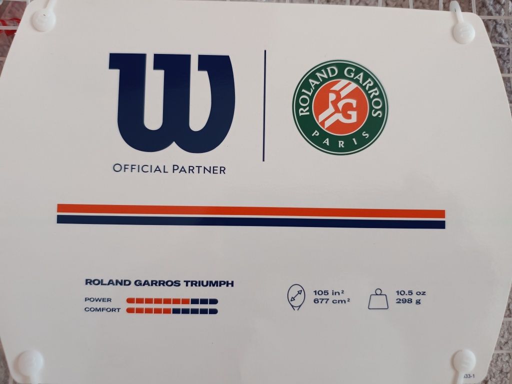 Тенис ракета Wilson Roland Garros Triumph 105"