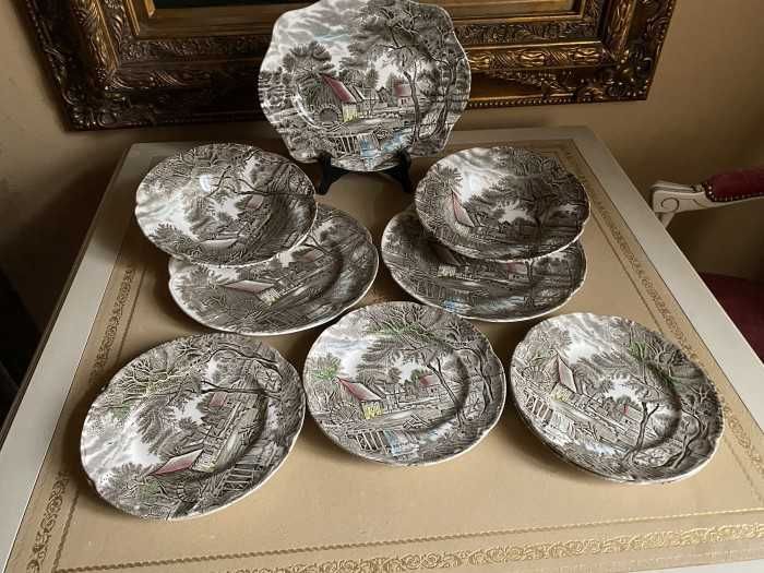 Superb serviciu englezesc-Johnson Brothers Watermill-Anglia