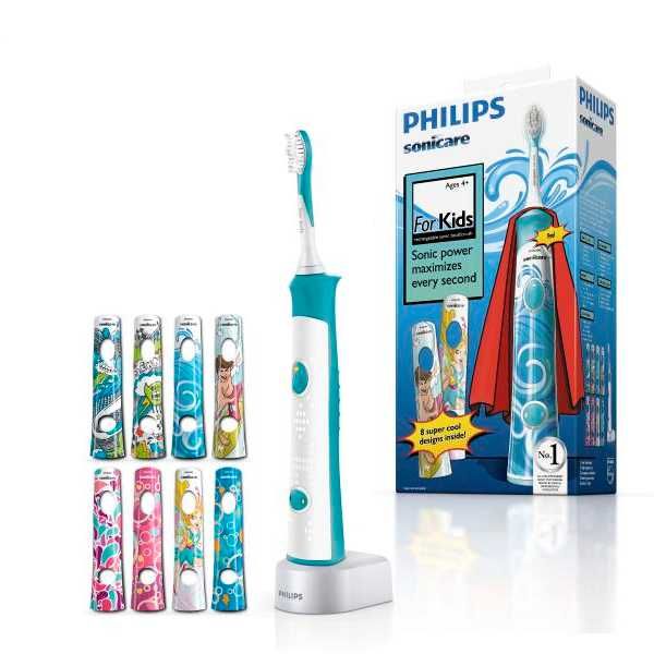 Новая - Детская электрическая зубная щетка Philips Sonicare HX6311/07