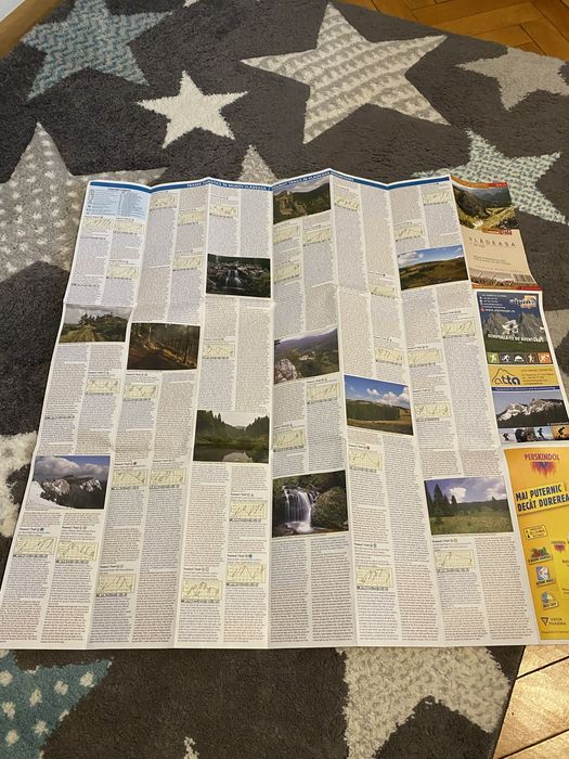 Vând hărți de drumeție- Vlădeasa, Apuseni, Făgăraș