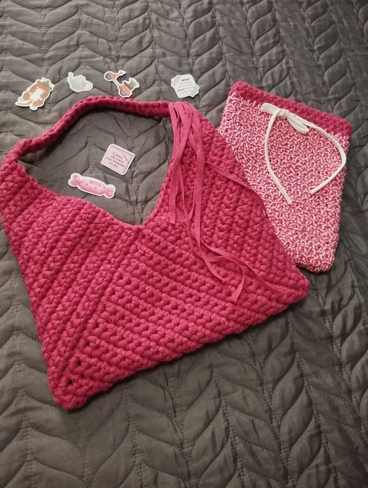 Комплект плетени артикули "лято"