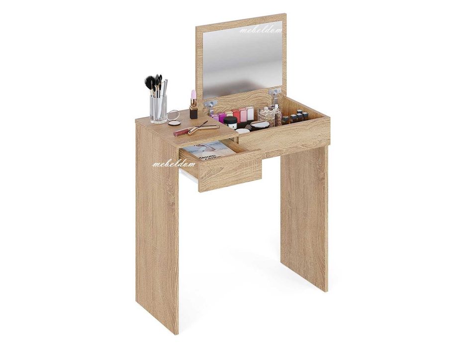 Тоалетка 70см. с чекмедже и огледало(код-1359)