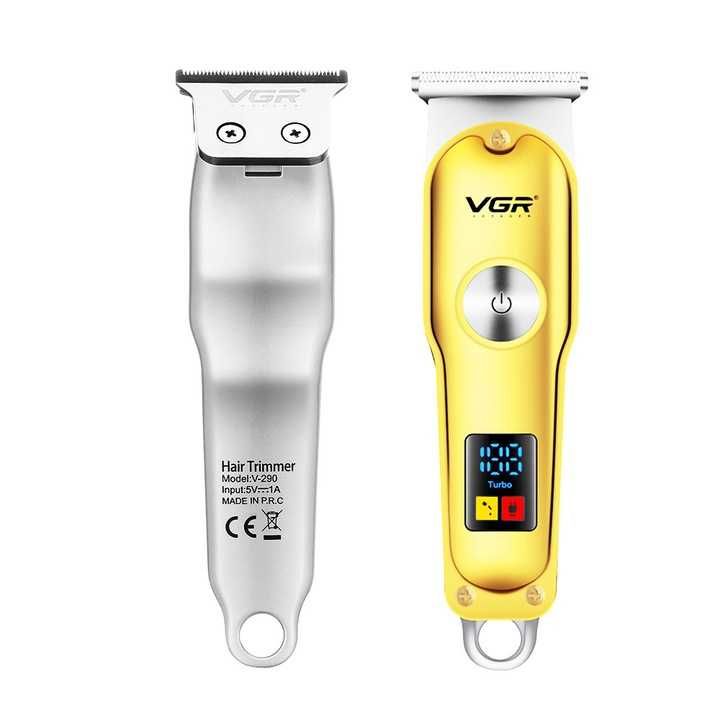 Машинка за подстригване VGR V290, 220V, 5W, златиста