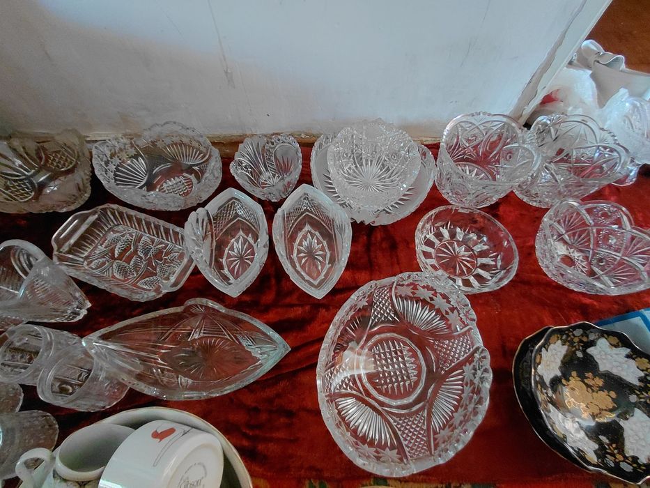 Хрусталь б/у не парная