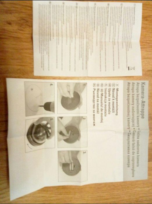 Camera de supraveghere falsa, NOU !