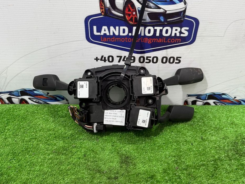 ANSAMBLU MANETE COMENZI VOLAN + SPIRA BMW X1 E84 SDRIVE 18D 2.0 DIESEL 2010 COD OEM 912250903 01208196 916441704 01308150 01108170 2009-2015