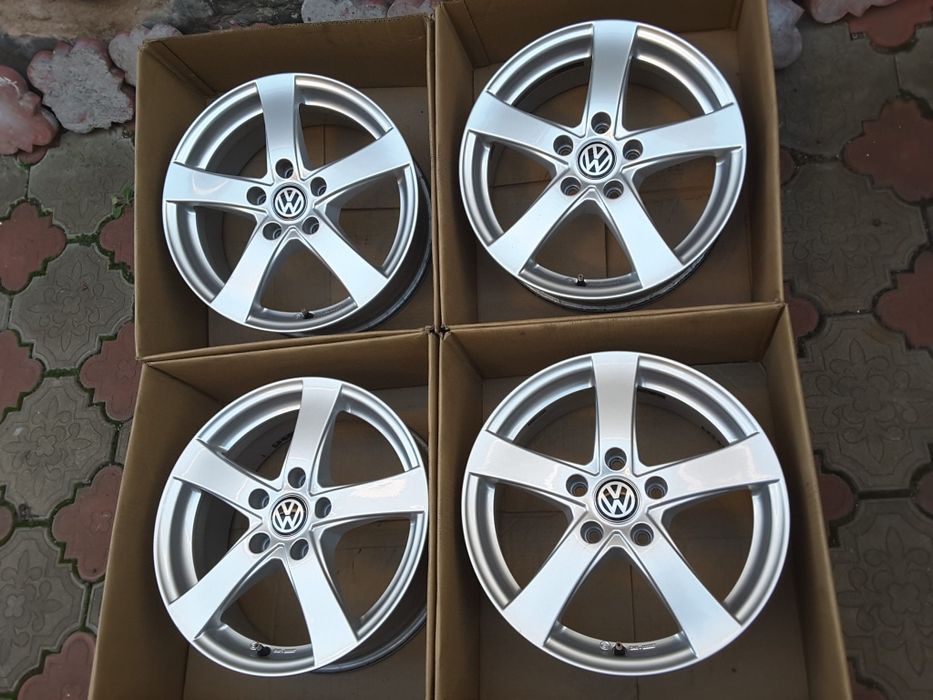 jante aliaj 16; 5x112; Vw Passat b5, B6, Caddy, Golf 5, 6, 7, Jetta