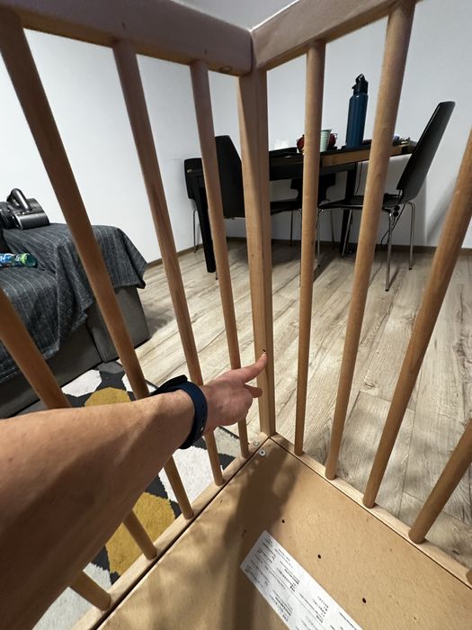 Vand Patut bebe lemn- Ikea