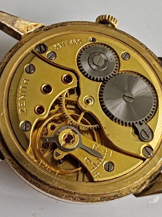 Ceas Zenith Stellina Manual Placat cu aur 80 microni