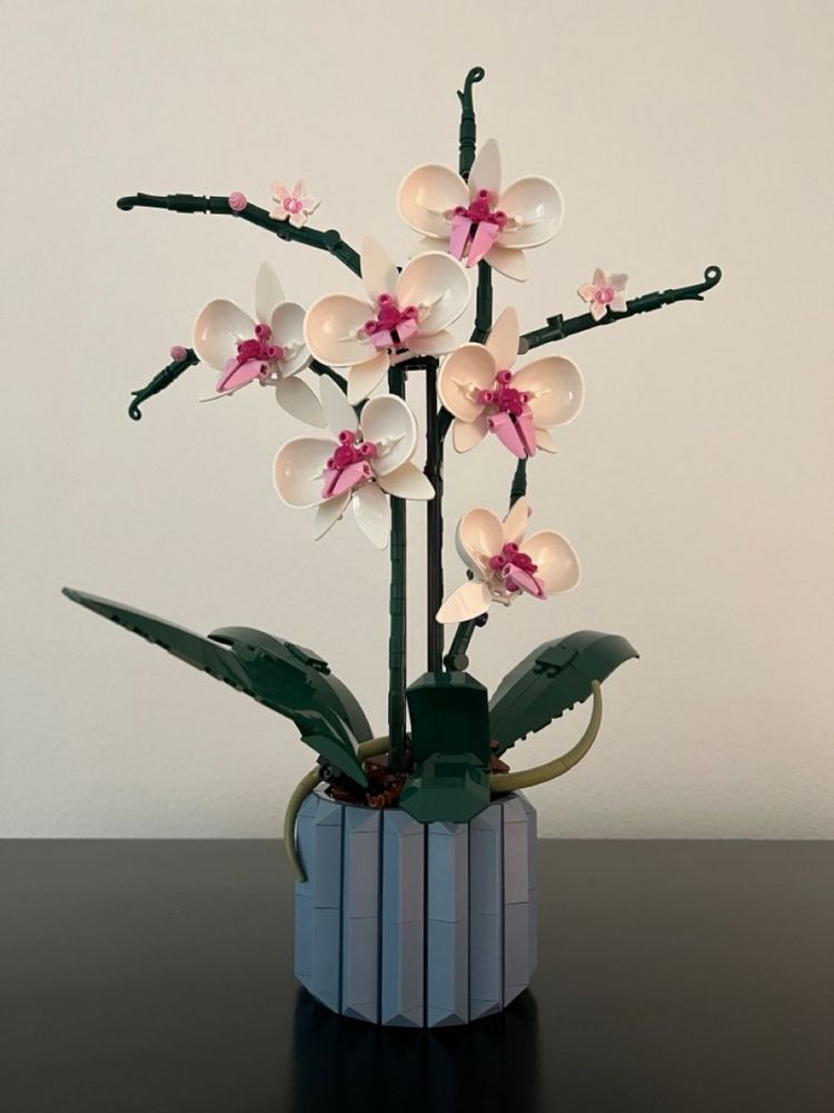 Лего цветы - орхидея