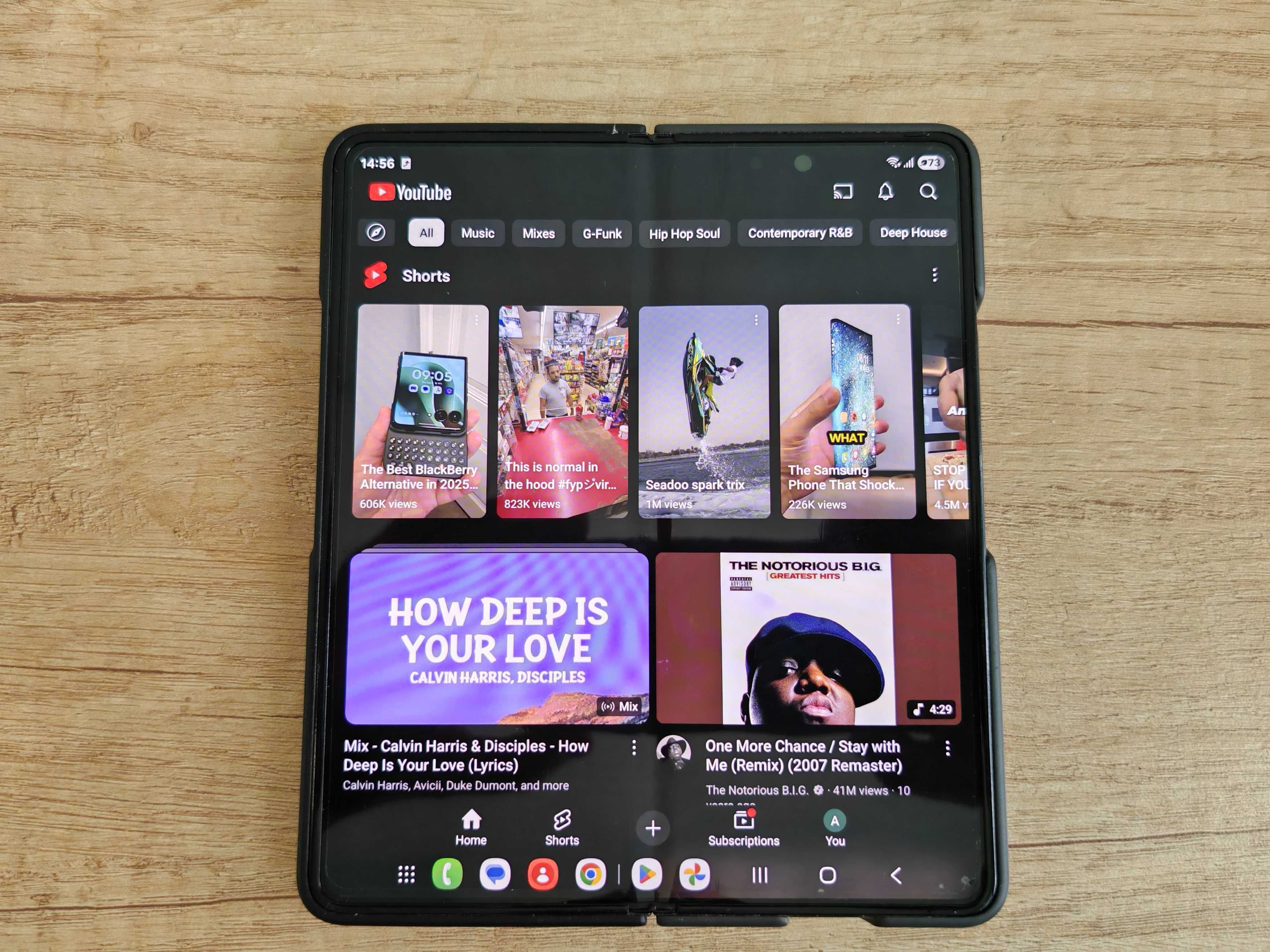 Смартфон Samsung Galaxy Z Fold5, 12GB RAM, 512GB, 5G, Phantom Black
