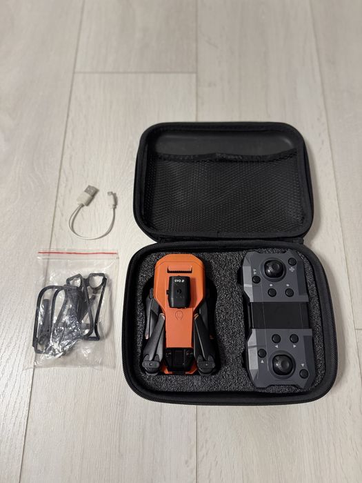 Dronă K6 Pro (cu cameră HD + WiFi, pliabilă)