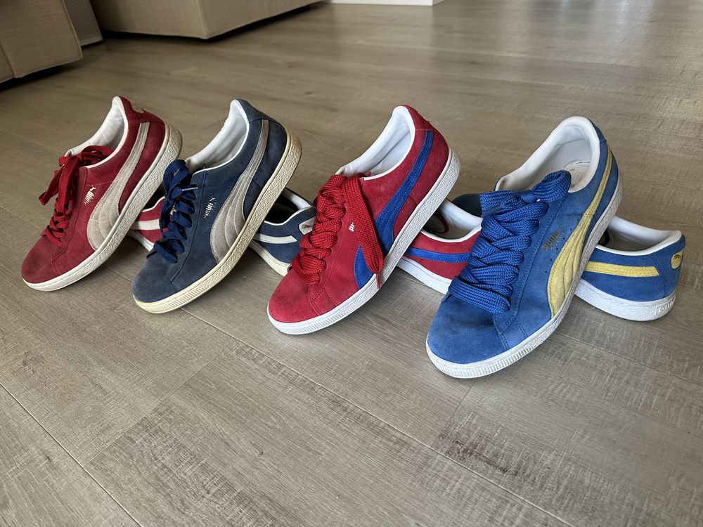 4бр. Puma Suede 9.5US 42.5 оригинални маратонки пума