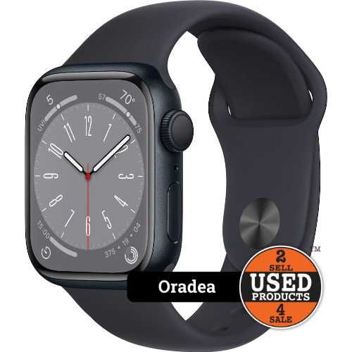 Apple Watch Series 8, 45mm, Midnight Case, A2771 | UsedProducts.ro
