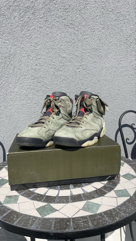 Nike Jordan 6 Travis Scott 45