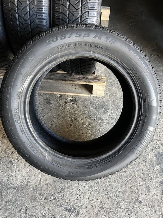 4 anvelope de iarna 205/55/16 Pirelli 2020!