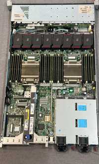HP DL360P 1U 2X E5-2690V2, 384GB RAM, 4x 500GB, 1x  1TB и релси