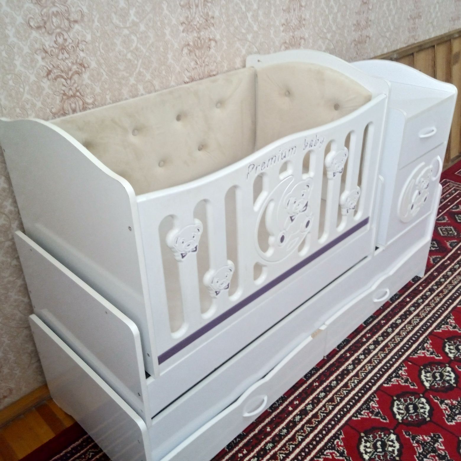 Детский монеж 3в1 кровать мебельный мдф