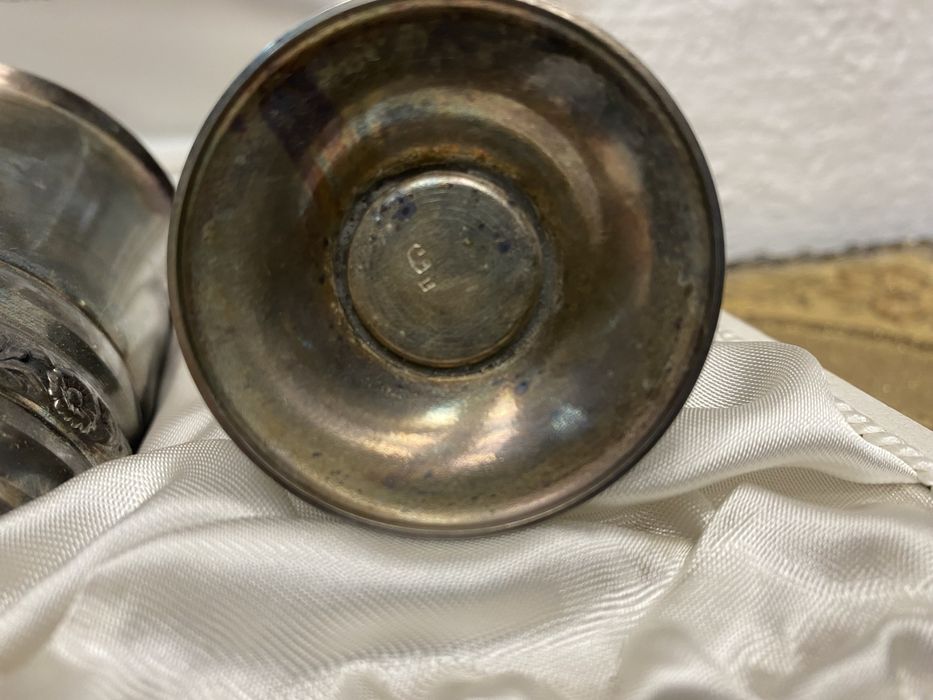 Посребрен троен кухненски сет с посребряване