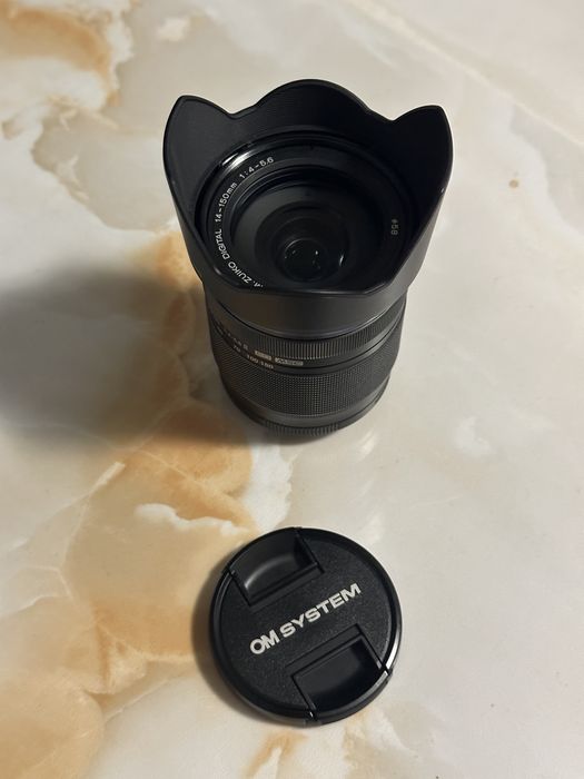 Обектив M.Zuiko ED 14-150mm f/4-5.6 II с подарък сенник
