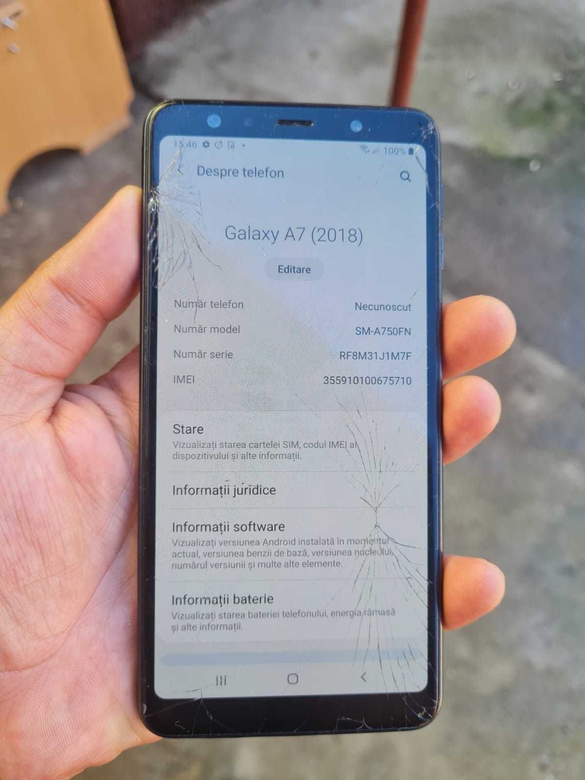 placa de baza Samsung Galaxy A7 (2018