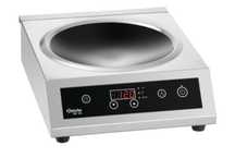 Wok cu inductie, Bartscher, Germania, Otel inoxidabil, 3.5 kW, NOUA