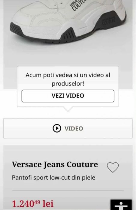 Pantofi sport Versace Jeans