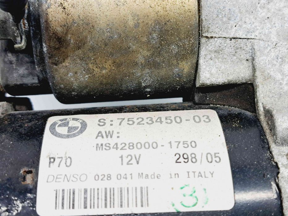 Electromotor 9 dinti Bmw 1 (E81, E87) [Fabr 2004-2010] 7523450 1.6 B