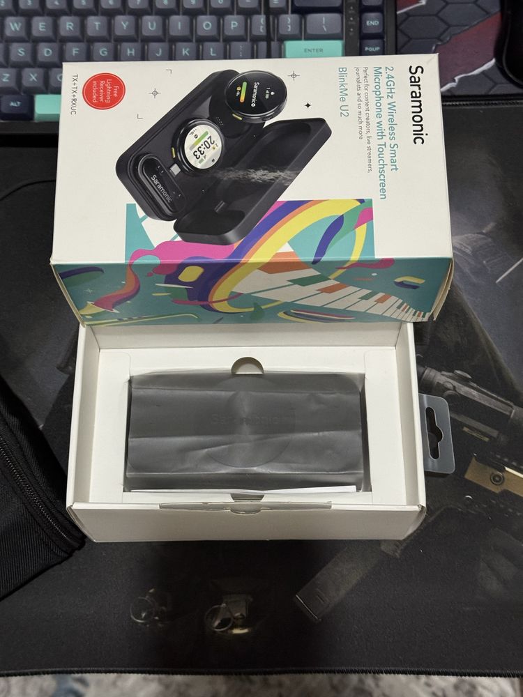 Saramonic BlinkMe U2 microphone ideal
