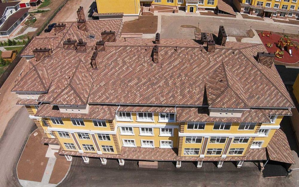 Гибкая черепица Мягкая кровля Андулин Тегола Ondulin Andulin tegola