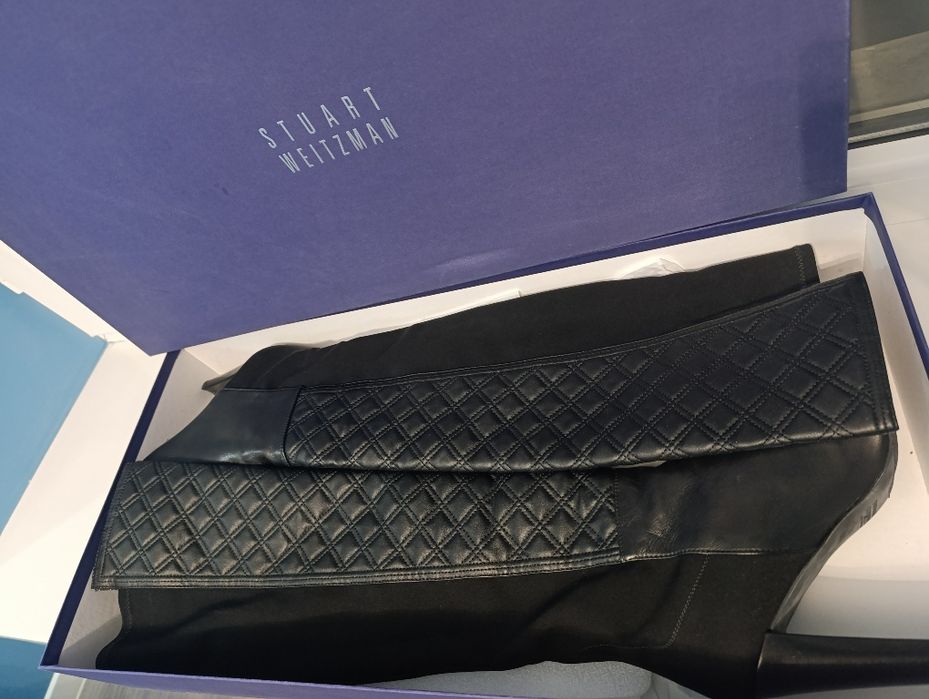 Роскошные сапоги-ботфорты от Stuart Weitzmann,Испания, привозные